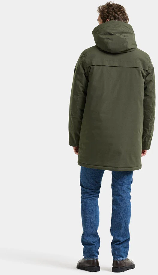 Didriksons vyriška žieminė parka AIDEN USX PARKA 2 - Deep Žalias (Išankstinis užsakymas)