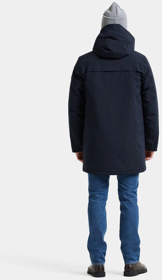 Didriksons vyriška žieminė parka AIDEN USX PARKA 2 - Dark Night Mėlyna (Išankstinis užsakymas)