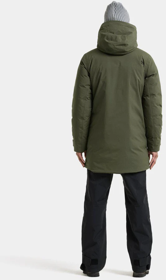 Didriksons vyriška žieminė parka AKILLES USX PARKA 3 - Deep Žalias (Išankstinis užsakymas)
