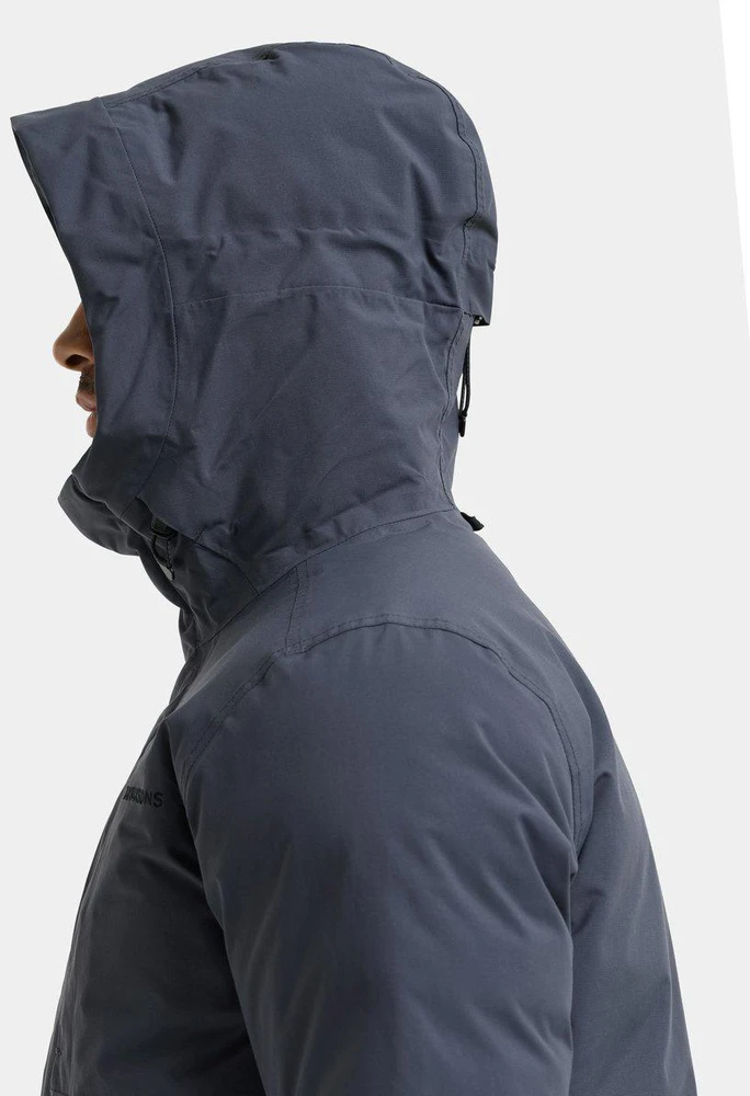 Didriksons vyriška žieminė parka AKILLES USX PARKA 3 - Sleepy Mėlyna (Išankstinis užsakymas)