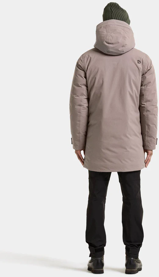Didriksons vyriška žieminė parka AKILLES USX PARKA 3 - Ash Brown (Išankstinis užsakymas)