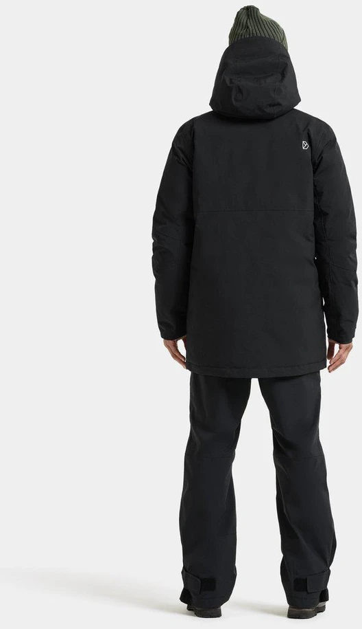 Didriksons vyriška žieminė parka TEMPEST USX PARKA - Juodas (Išankstinis užsakymas)