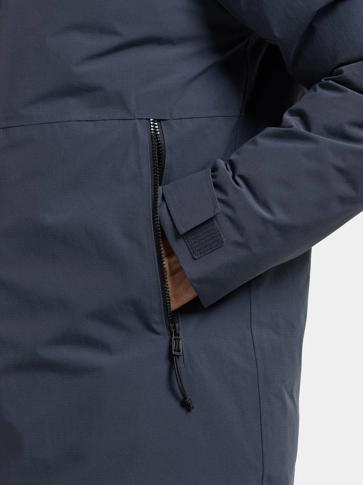 Didriksons vyriška žieminė parka TEMPEST USX PARKA - Sleepy Mėlyna (Išankstinis užsakymas)