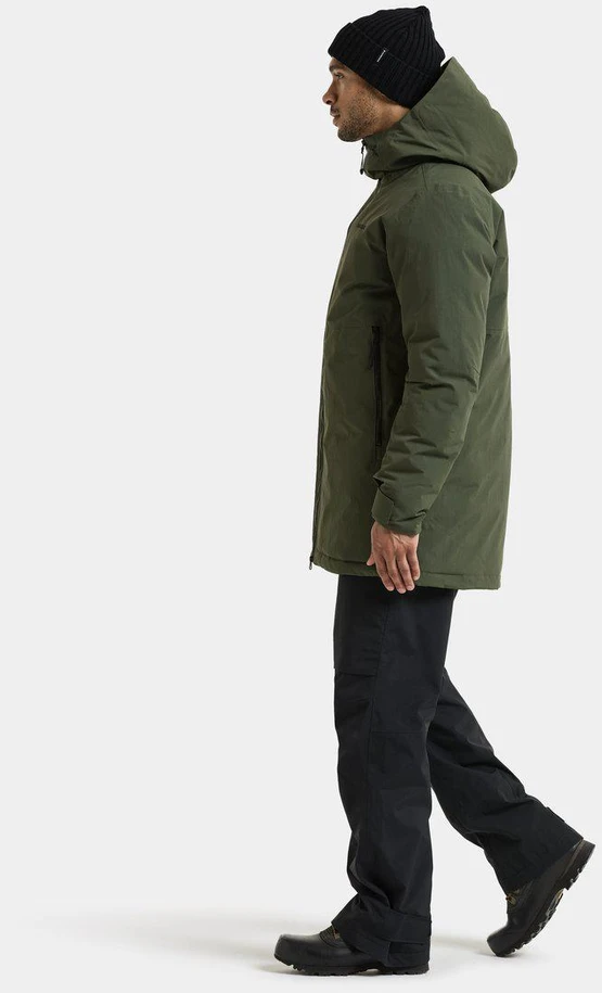 Didriksons vyriška žieminė parka TEMPEST USX PARKA - Deep Žalias (Išankstinis užsakymas)