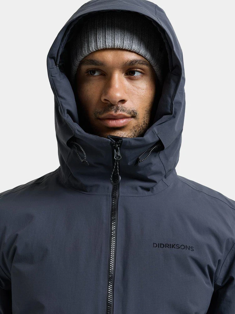 Didriksons vyriška žieminė parka TEMPEST USX PARKA - Sleepy Mėlyna (Išankstinis užsakymas)