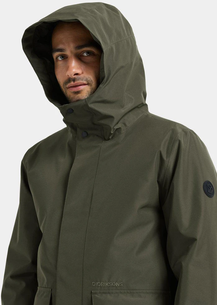 Didriksons vyriška žieminė striukė LIAM USX JKT 2 - Deep Žalias (Išankstinis užsakymas)