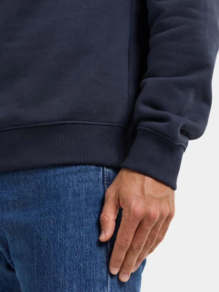 Didriksons vyriškas džemperis su gobtuvu EBBOT USX HOODIE - Navy (Išankstinis užsakymas)
