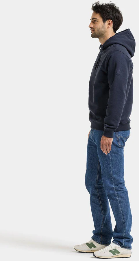 Didriksons vyriškas džemperis su gobtuvu EBBOT USX HOODIE - Navy (Išankstinis užsakymas)