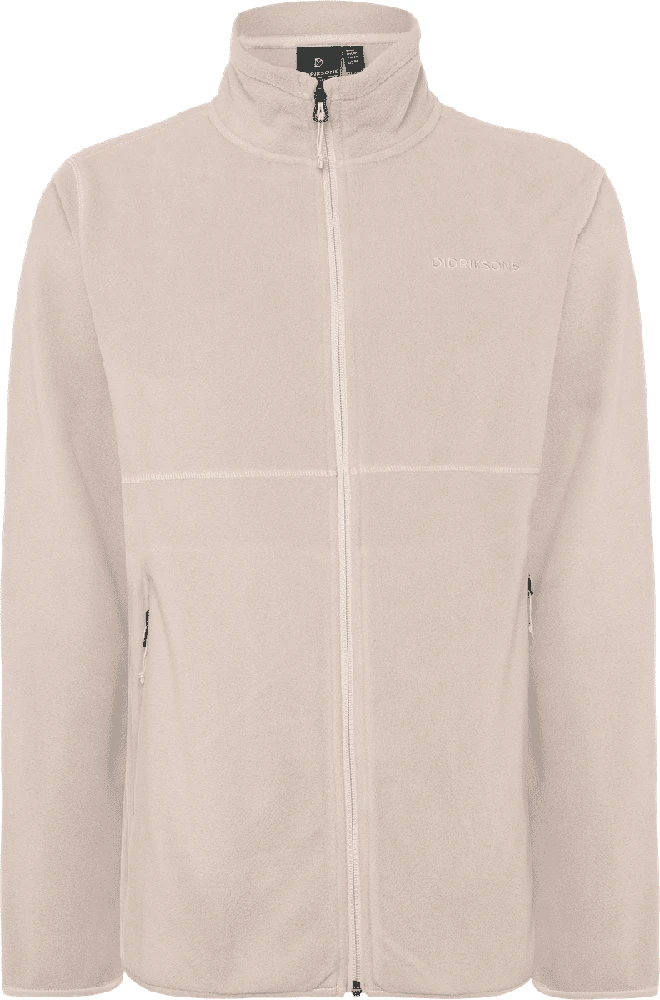 Didriksons vyriškas flisinis džemperis VITO USX FULL-ZIP 2 - Beach rusvai gelsvas (Išankstinis užsakymas)