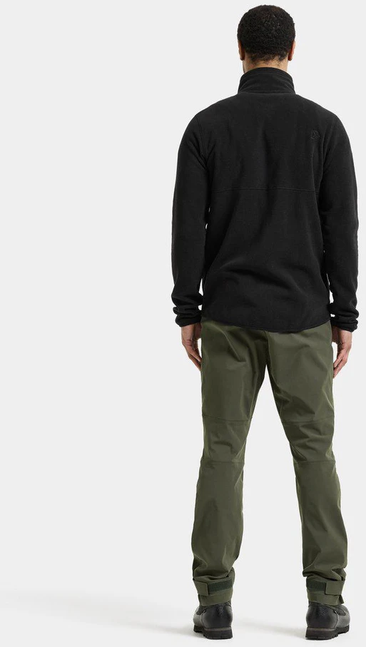 Didriksons vyriškas flisinis džemperis VITO USX FULL-ZIP 2 - Juodas (Išankstinis užsakymas)