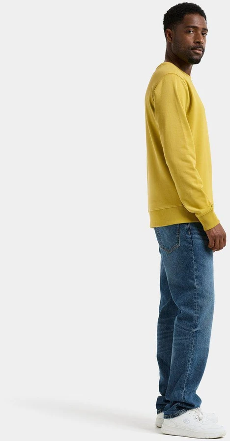 Didriksons vyriškas medvilninis džemperis TORÖ USX SWEATER 2 - Geltona Pollen (Išankstinis užsakymas)