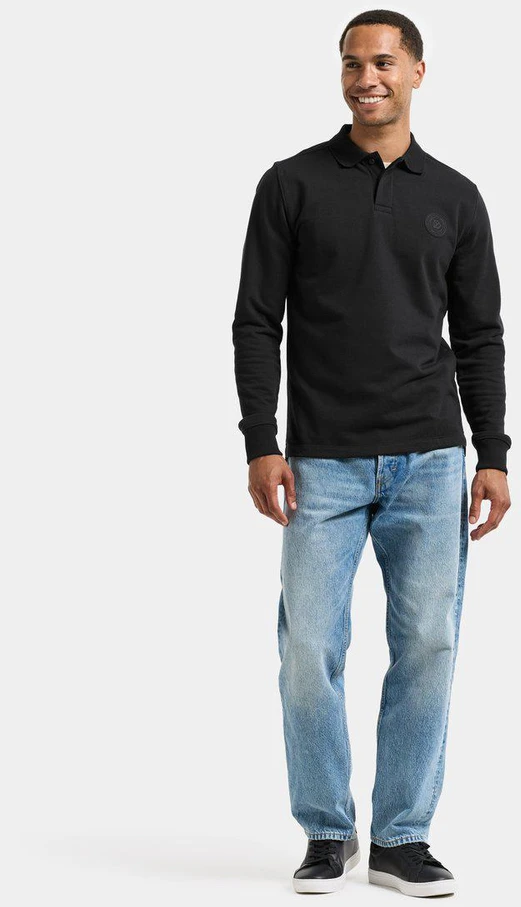 Didriksons vyriškas medvilninis megztinis NOEL USX SWEATER 2 - Juodas (Išankstinis užsakymas)