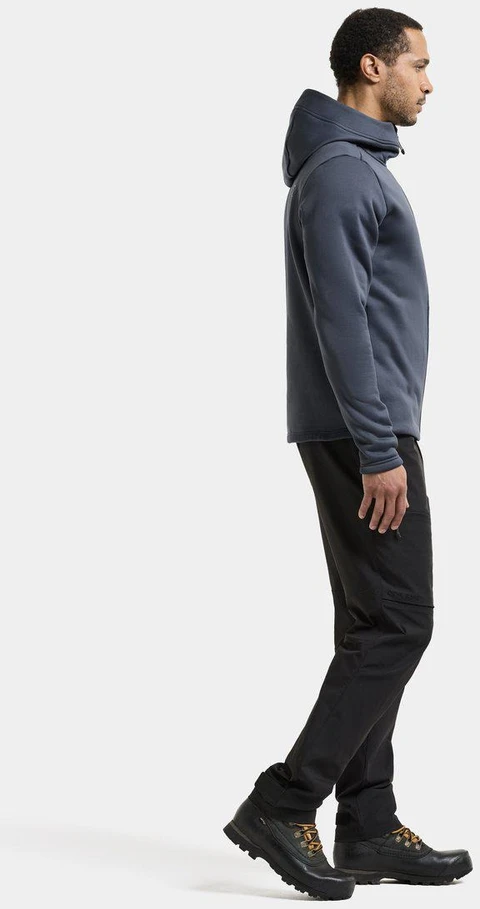 Didriksons vyriškas techninis flisinis džemperis su gobtuvu FIELD USX FULL-ZIP - Sleepy Mėlyna (Išankstinis užsakymas)