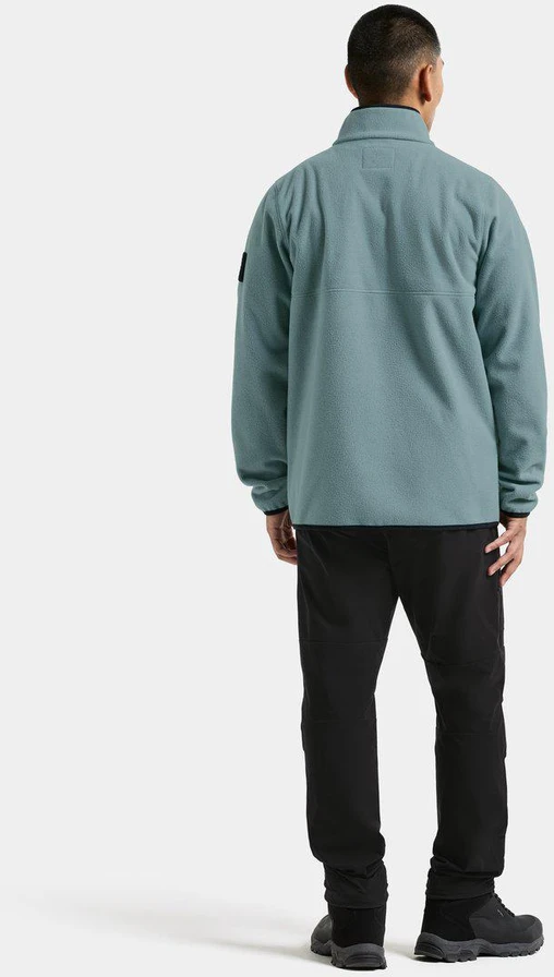 Didriksons vyriškas vėjo nepraleidžiantis flisinis džemperis HANS USX FULL-ZIP - Factory Mėlyna (Išankstinis užsakymas)