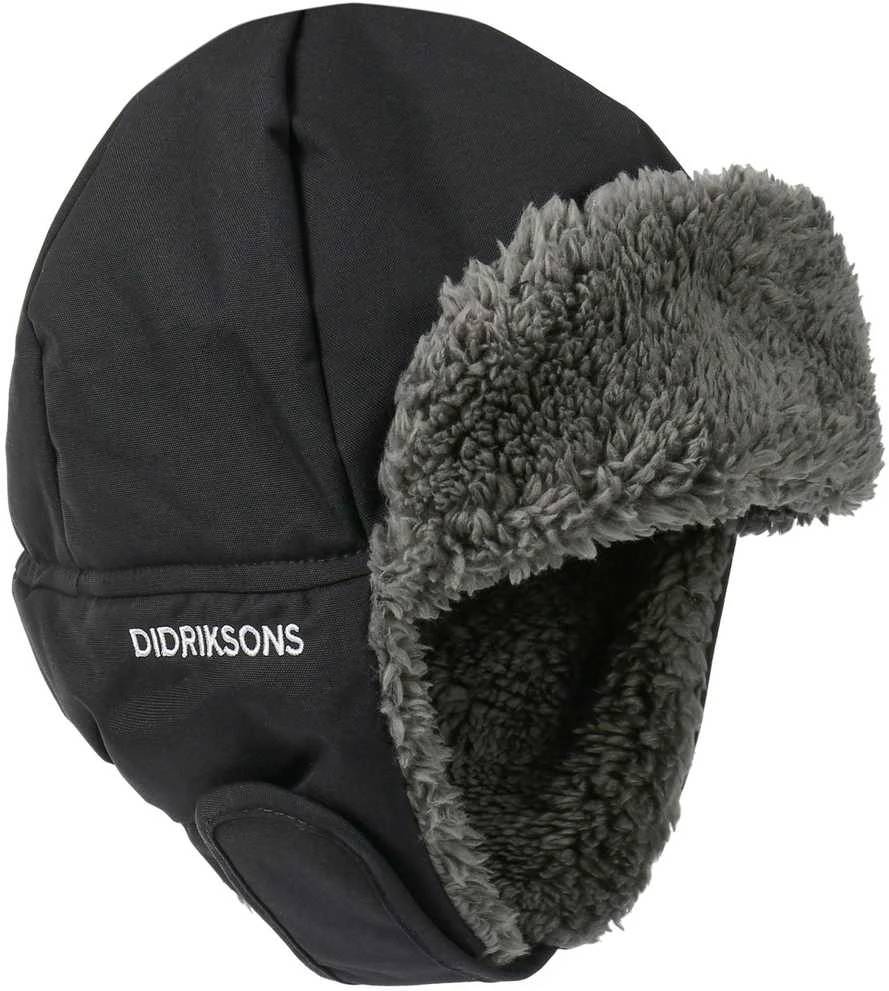 Didriksons žieminė kepurė Biggles Cap C - Juodas