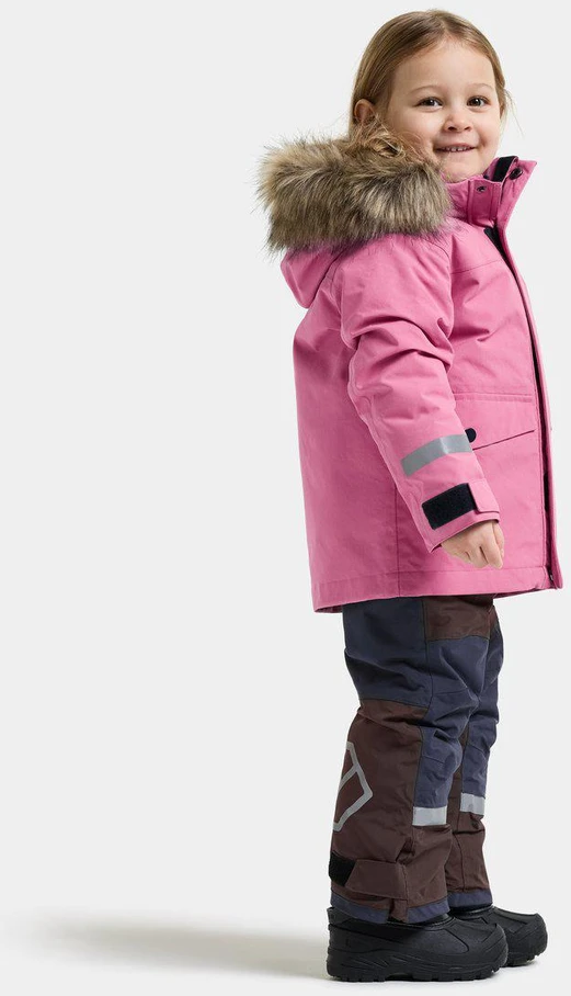 Didriksons žieminė parka BJÄRVEN KIDS PARKA 5 - Heather Rožinė (Išankstinis užsakymas)