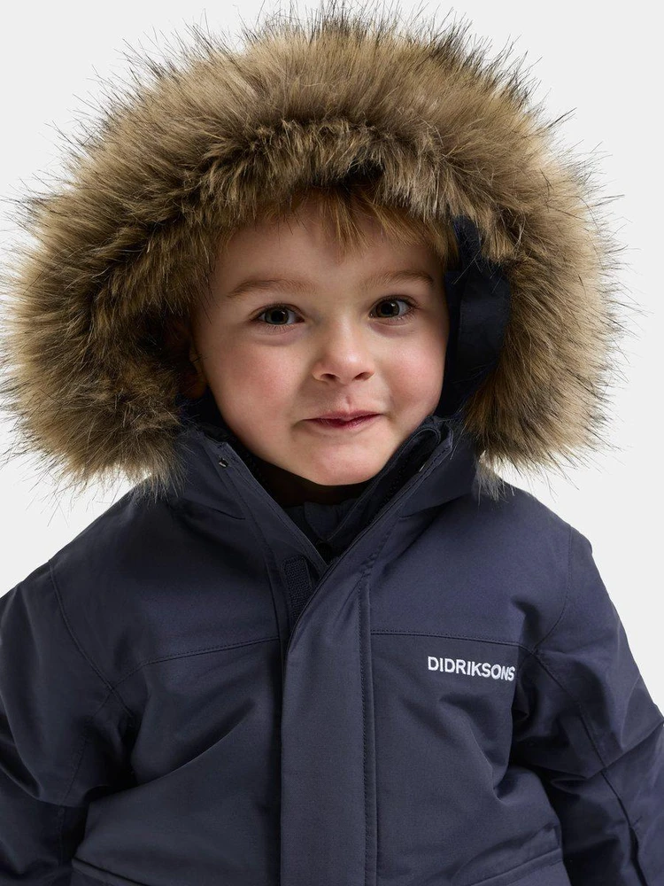 Didriksons žieminė parka BJÄRVEN KIDS PARKA 5 - Navy (Išankstinis užsakymas)