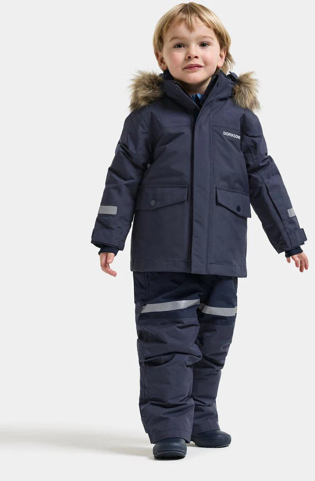 Didriksons žieminė parka BJÄRVEN KIDS PARKA 5 - Navy (Išankstinis užsakymas)