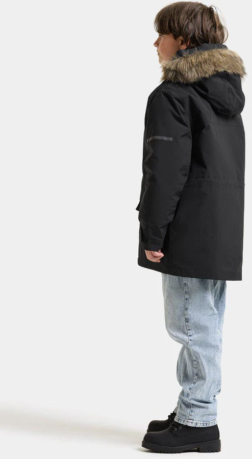 Didriksons žieminė parka SYLVIN KIDS PARKA 2 - Juodas (Išankstinis užsakymas)