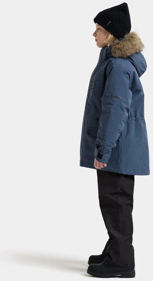 Didriksons žieminė parka SYLVIN KIDS PARKA 2 - Mountain Mėlyna (Išankstinis užsakymas)