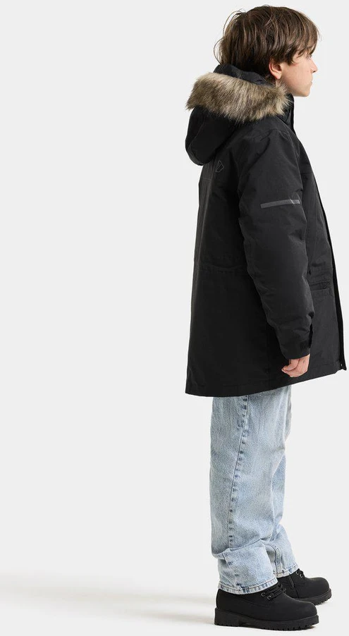 Didriksons žieminė parka SYLVIN KIDS PARKA 2 - Juodas (Išankstinis užsakymas)