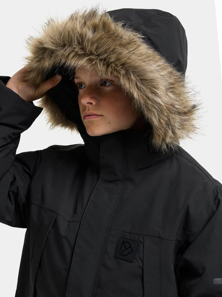 Didriksons žieminė parka SYLVIN KIDS PARKA 2 - Juodas (Išankstinis užsakymas)