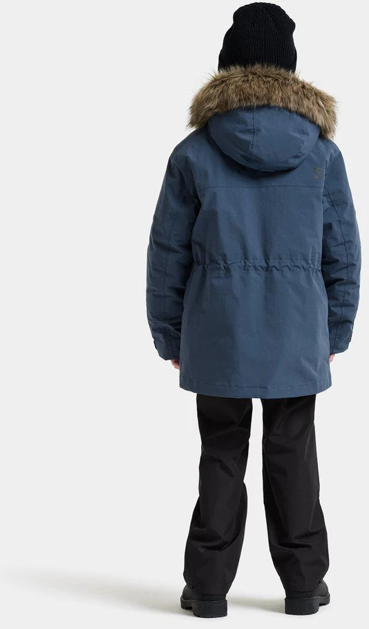 Didriksons žieminė parka SYLVIN KIDS PARKA 2 - Mountain Mėlyna (Išankstinis užsakymas)