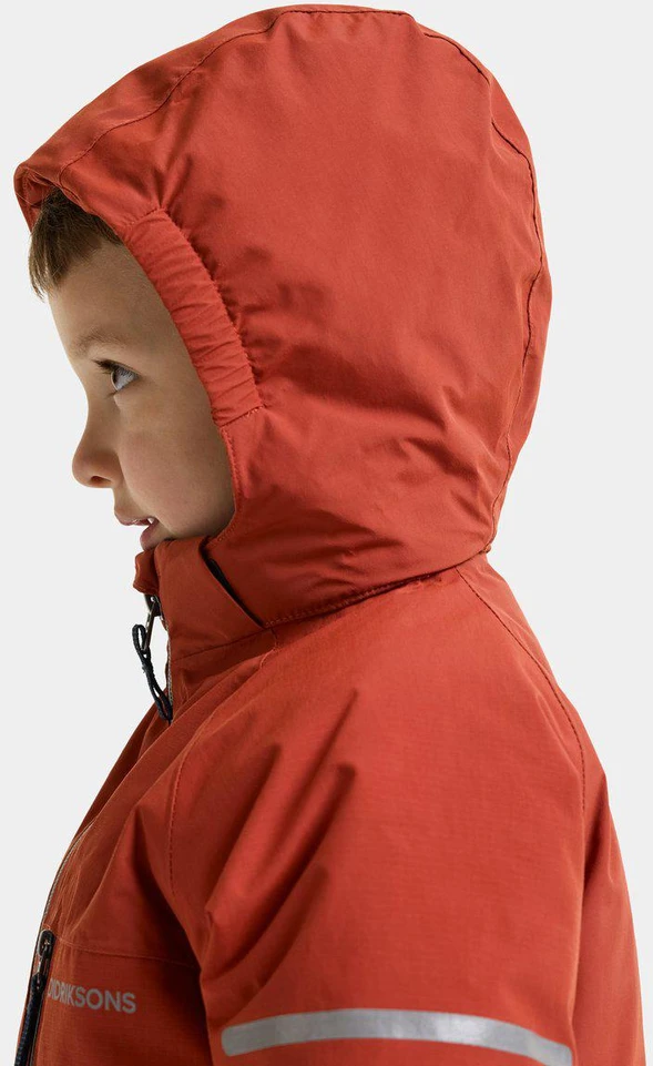 Didriksons žieminė striukė FALKEN KIDS JKT 2 - Rust (Išankstinis užsakymas)
