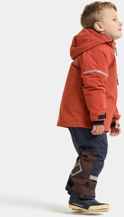 Didriksons žieminė striukė FALKEN KIDS JKT 2 - Rust (Išankstinis užsakymas)