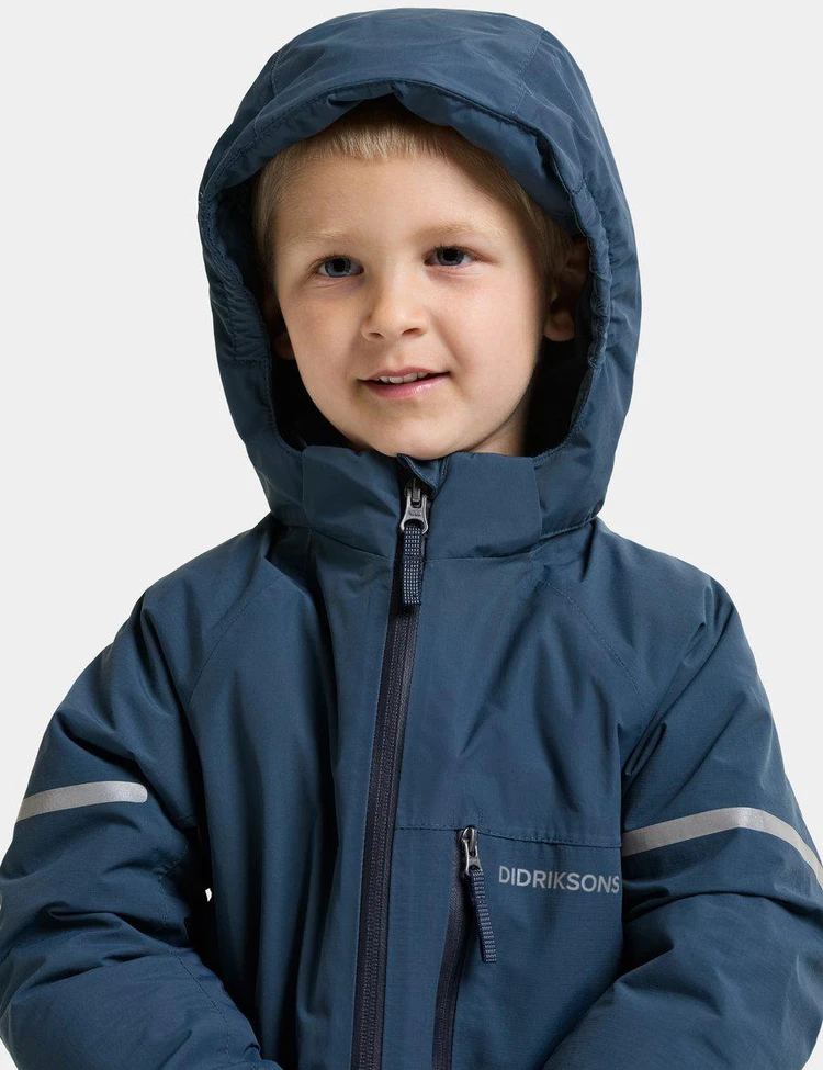 Didriksons žieminė striukė FALKEN KIDS JKT 2 - Mountain Mėlyna (Išankstinis užsakymas)