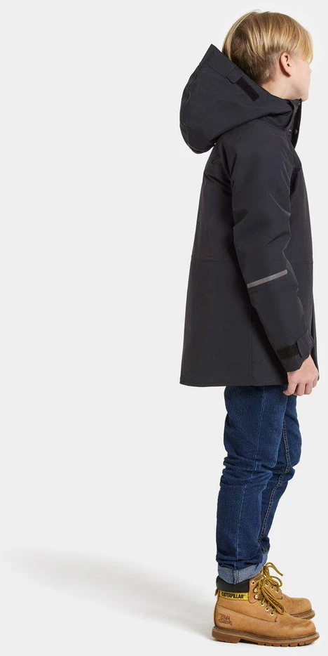 Didriksons žieminė striukė GABBRO KIDS JKT 2 - Juodas (Išankstinis užsakymas)