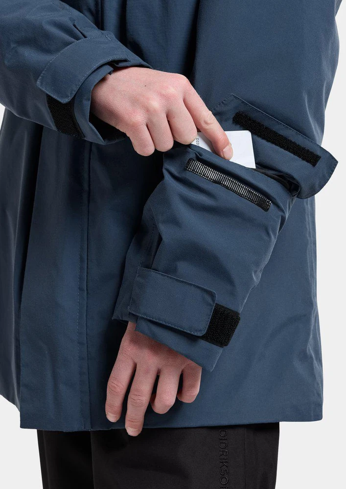 Didriksons žieminė striukė GABBRO KIDS JKT 2 - Mountain Mėlyna (Išankstinis užsakymas)