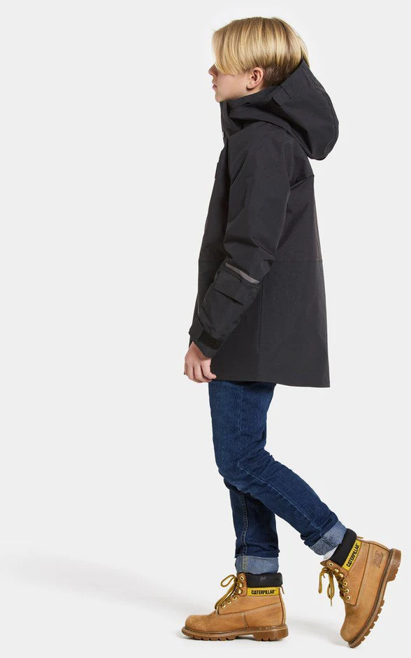 Didriksons žieminė striukė GABBRO KIDS JKT 2 - Juodas (Išankstinis užsakymas)