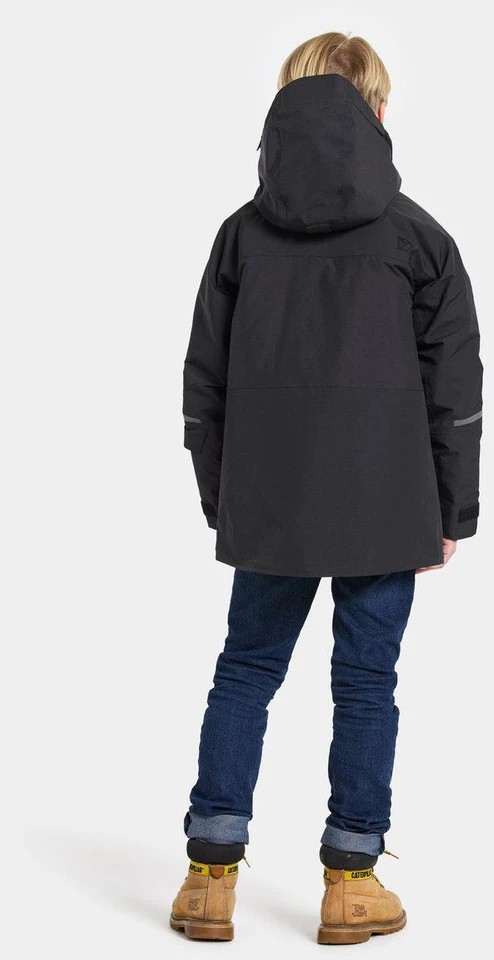 Didriksons žieminė striukė GABBRO KIDS JKT 2 - Juodas (Išankstinis užsakymas)