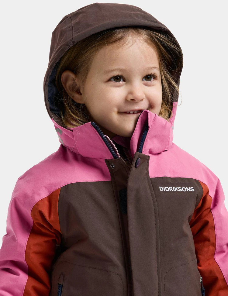 Didriksons žieminė striukė NEPTUN KIDS JKT 5 - Shadow Brown (Išankstinis užsakymas)