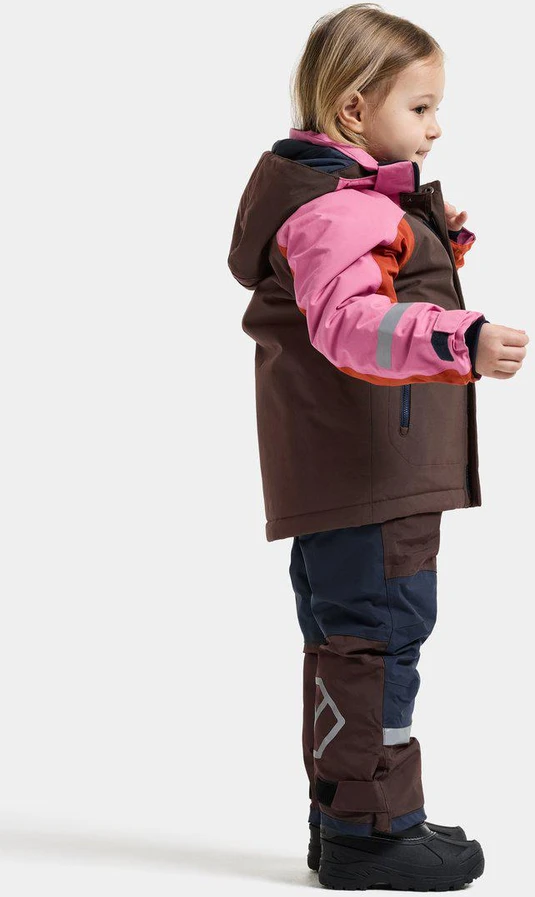 Didriksons žieminė striukė NEPTUN KIDS JKT 5 - Shadow Brown (Išankstinis užsakymas)