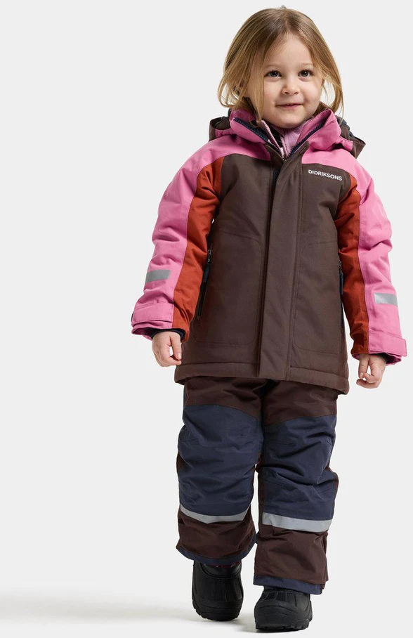 Didriksons žieminė striukė NEPTUN KIDS JKT 5 - Shadow Brown (Išankstinis užsakymas)
