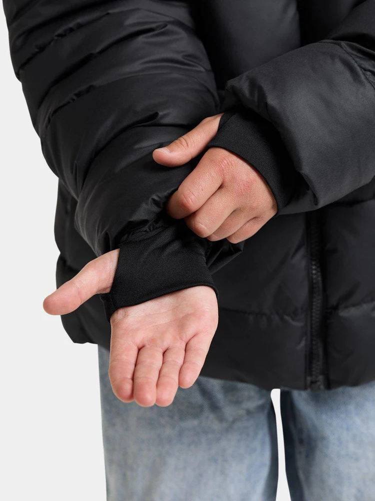Didriksons žieminė striukė SCORIA KIDS JACKET 2 - Juodas (Išankstinis užsakymas)