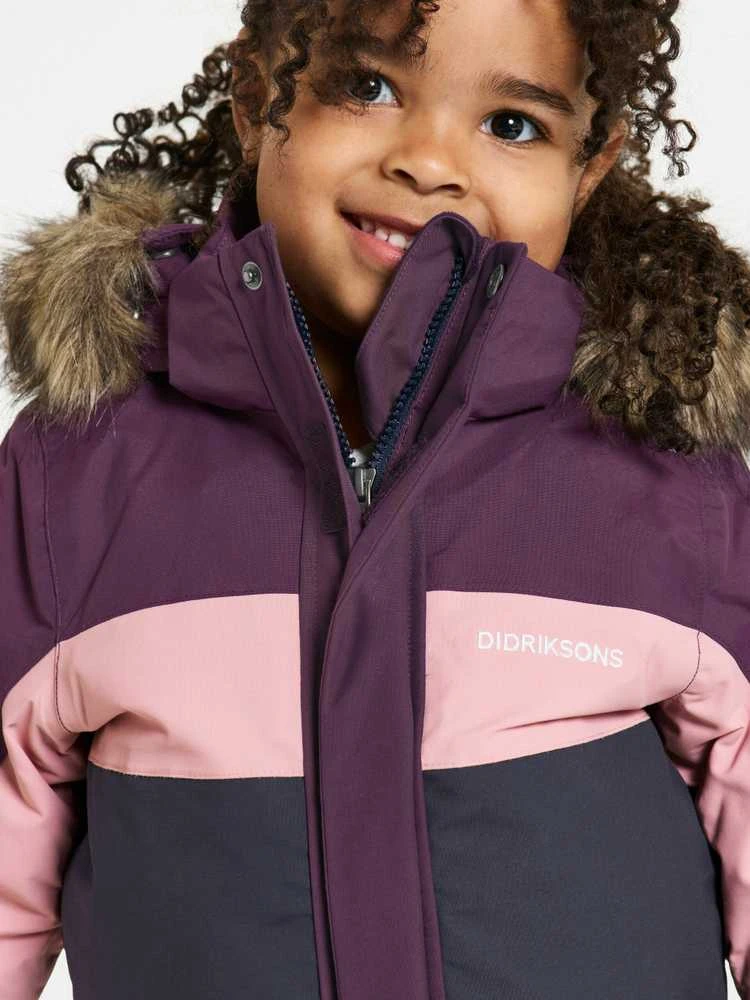 Didriksons žieminė striukė su augimo funkcija - BJÄRVEN KIDS PARKA 2 Plumb (yra vietoje)