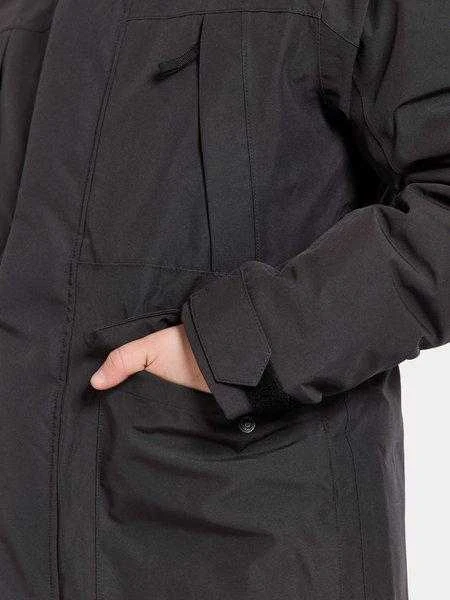 Didriksons žieminė striukė su augimo funkcija - Oxid Kids' Parka Juodas (yra vietoje)