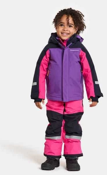 Didriksons žieminė striukė su augimo funkcija NEPTUN KIDS JKT 2 - Disco Violetinė (Yra vietoje)