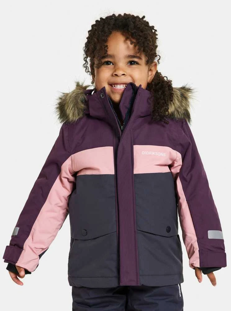 Didriksons žieminė striukė su augimo funkcija - BJÄRVEN KIDS PARKA 2 Plumb (yra vietoje)