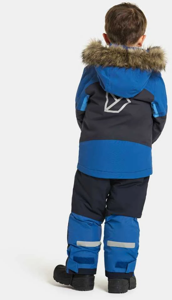 Didriksons žieminė striukė su augimo funkcija - BJÄRVEN KIDS PARKA 2 Classic Mėlyna (yra vietoje)