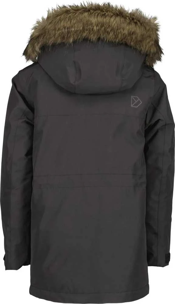 Didriksons žieminė striukė su augimo funkcija - Oxid Kids' Parka Juodas (yra vietoje)
