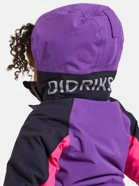 Didriksons žieminė striukė su augimo funkcija NEPTUN KIDS JKT 2 - Disco Violetinė (Yra vietoje)
