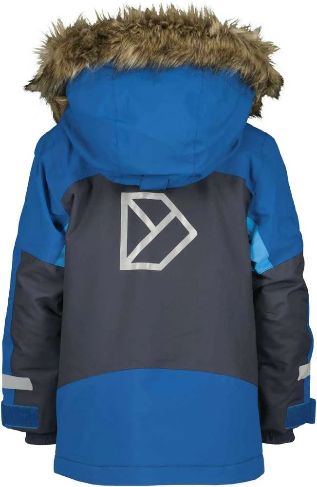 Didriksons žieminė striukė su augimo funkcija - BJÄRVEN KIDS PARKA 2 Classic Mėlyna (yra vietoje)