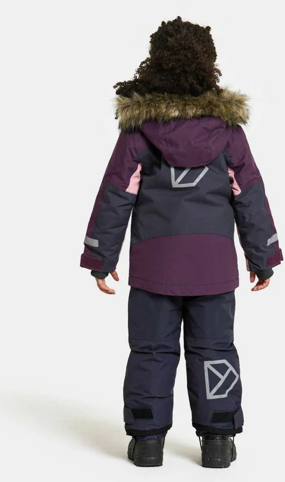 Didriksons žieminė striukė su augimo funkcija - BJÄRVEN KIDS PARKA 2 Plumb (yra vietoje)