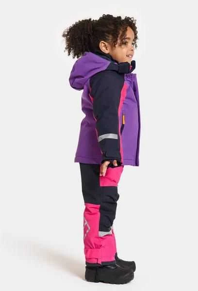 Didriksons žieminė striukė su augimo funkcija NEPTUN KIDS JKT 2 - Disco Violetinė (Yra vietoje)