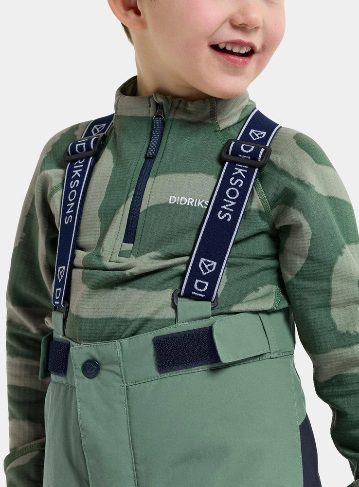 Didriksons žieminės kelnės IDRE KIDS PANTS 7 - Dark Moss (Išankstinis užsakymas)