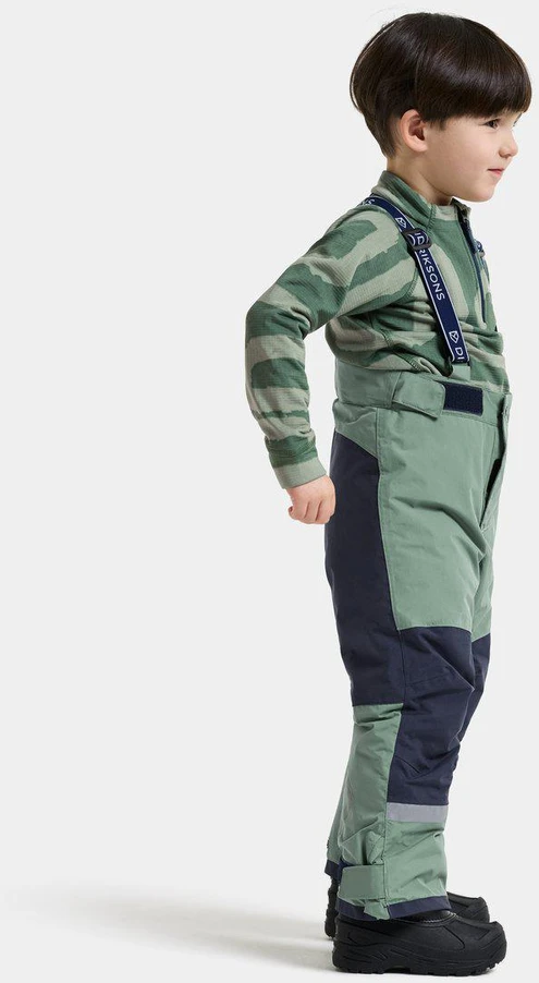 Didriksons žieminės kelnės IDRE KIDS PANTS 7 - Dark Moss (Išankstinis užsakymas)